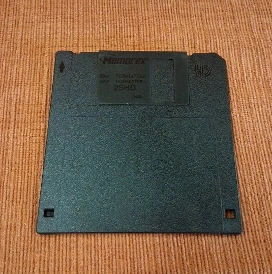 1996 Memorex Formatted 2SHD 3.5'' Diskette