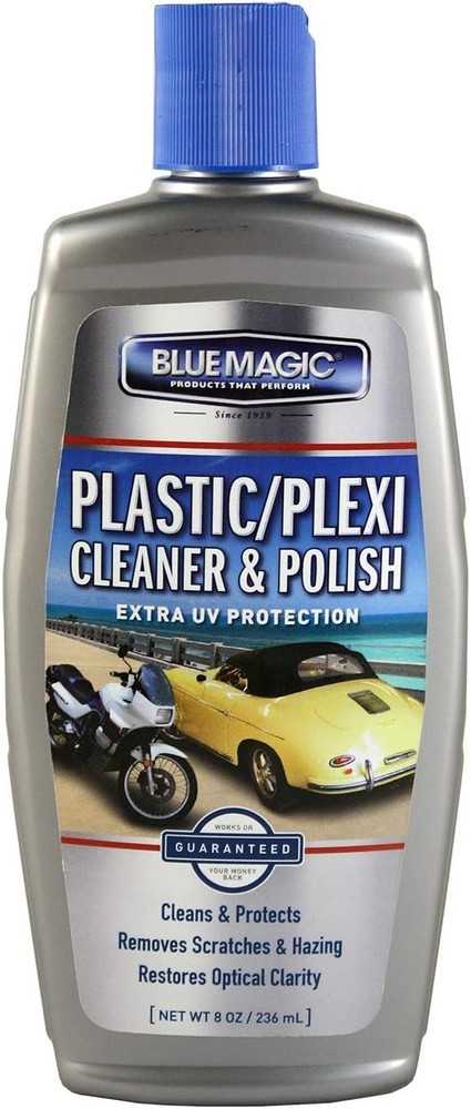 Blue Magic Plastic Plexiglass Cleaner 8oz