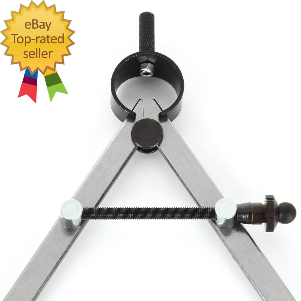 3 Piece Spring Caliper/Divider Set, 8 Inches inside Spring outside Divider