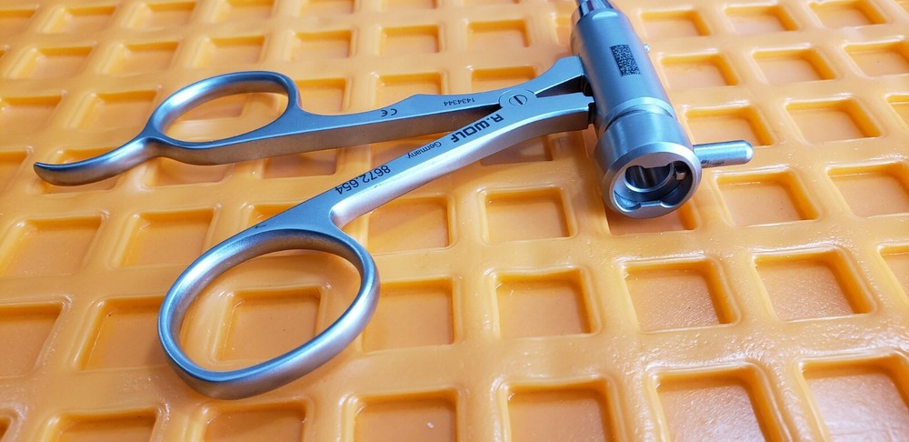 R.Wolf 8672.654 Laparoscopic Pediatric Optical Grasping Forceps Double Action