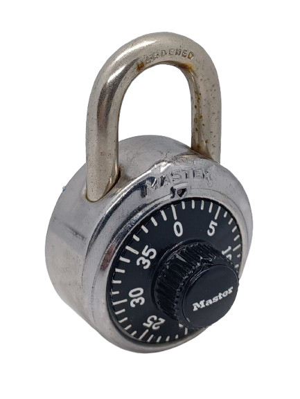 VINTAGE MASTER COMBINATION LOCK PADLOCK 1514M