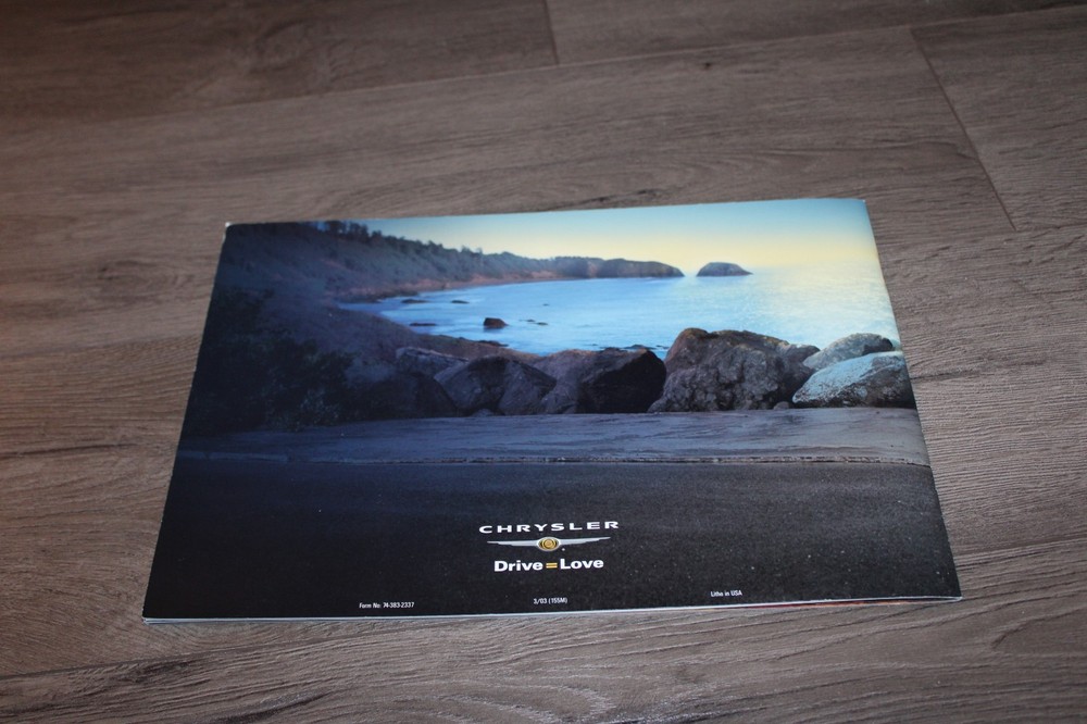 2004 Chrysler Sebring Convertible sales brochure