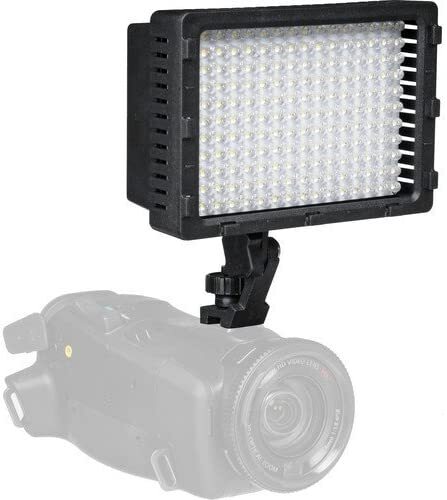 Polaroid High Powered LED Light, Variable Dimmable Light with Carrying Case