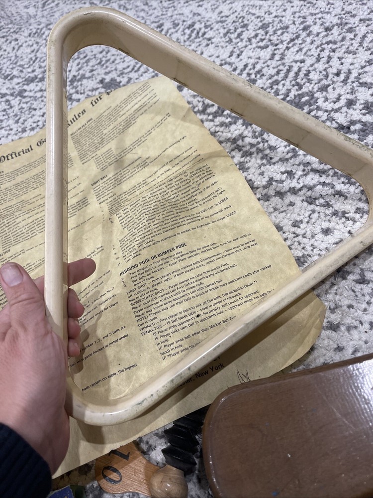 Vintage Billards Lot