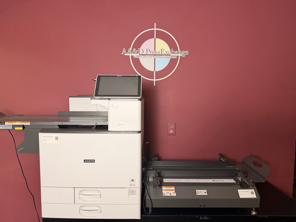 Only 3k Meter Xante En/Press Envelope Printer !Video!