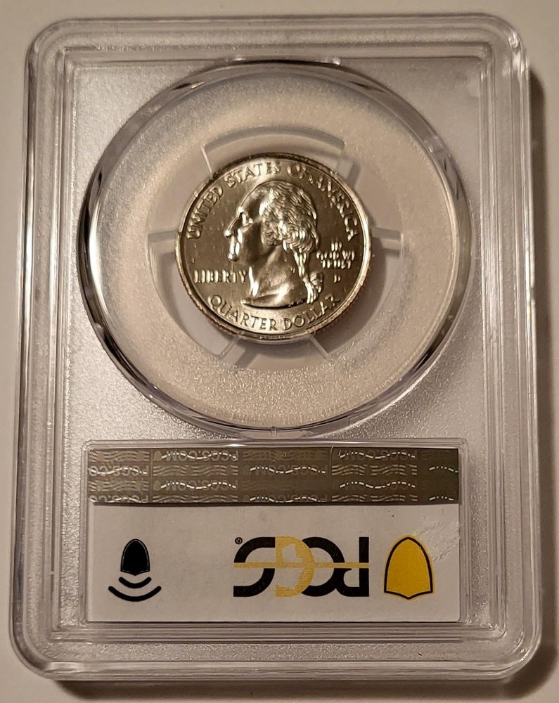 2001 D Vermont State Quarter MS67 PCGS