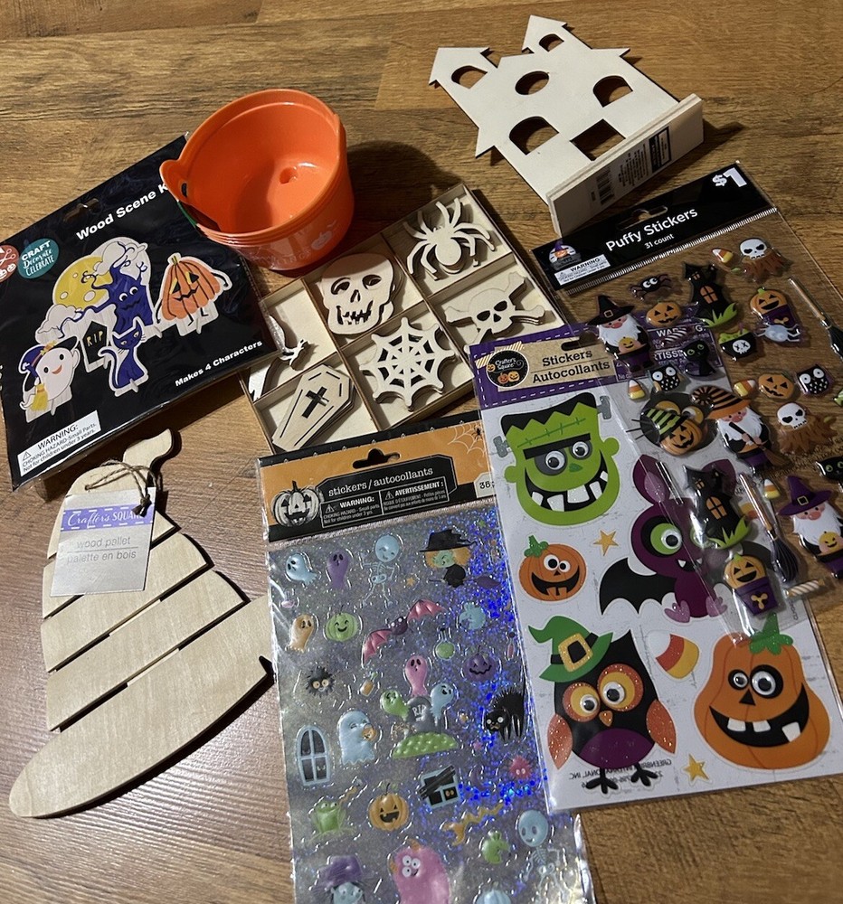 Halloween Fun Craft Lot