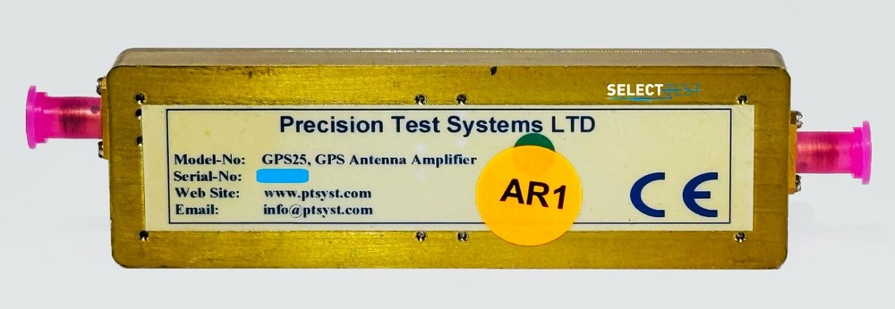 PRECISION TEST SYSTEMS GPS25 INLINE GPS ANTENNA AMPLIFIER ***LOOK*** (REF: 102N)