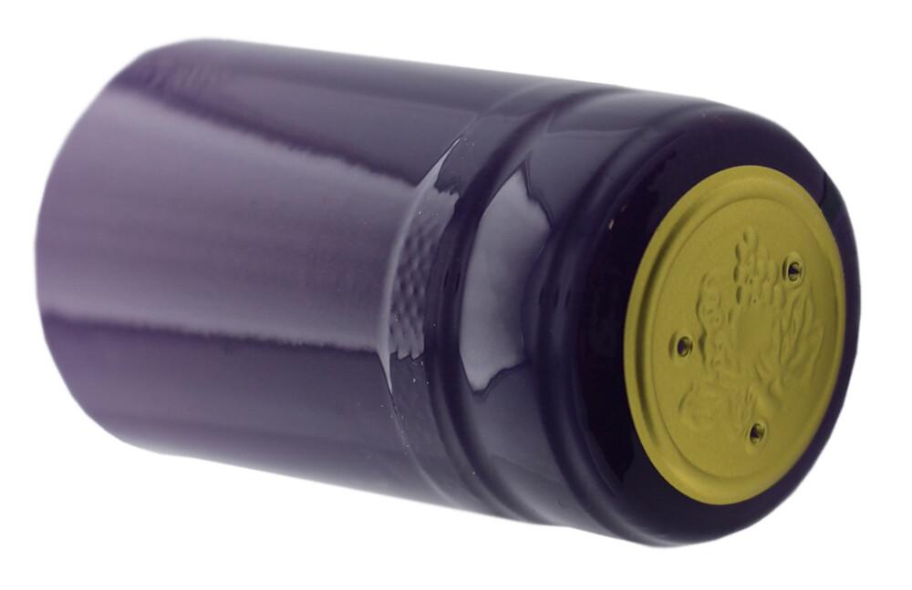 Professional Blueberry Fruit Wine Labels With Purple PVC (30 count)