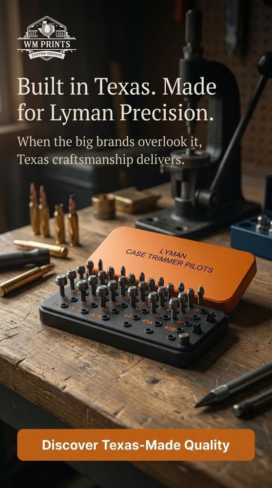 LYMAN  Case Trimmer Pilots Holder.