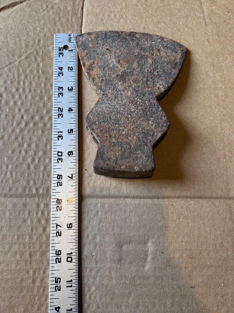 Vintage Hewing Board Axe Head Tool ONLY ?? GREAT FOR DECOR