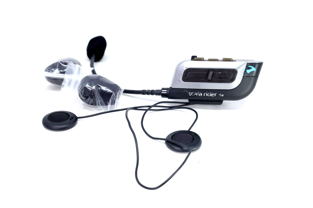 Scala Rider G4 Motorcycle Bluetooth Intercom - Tested and Working