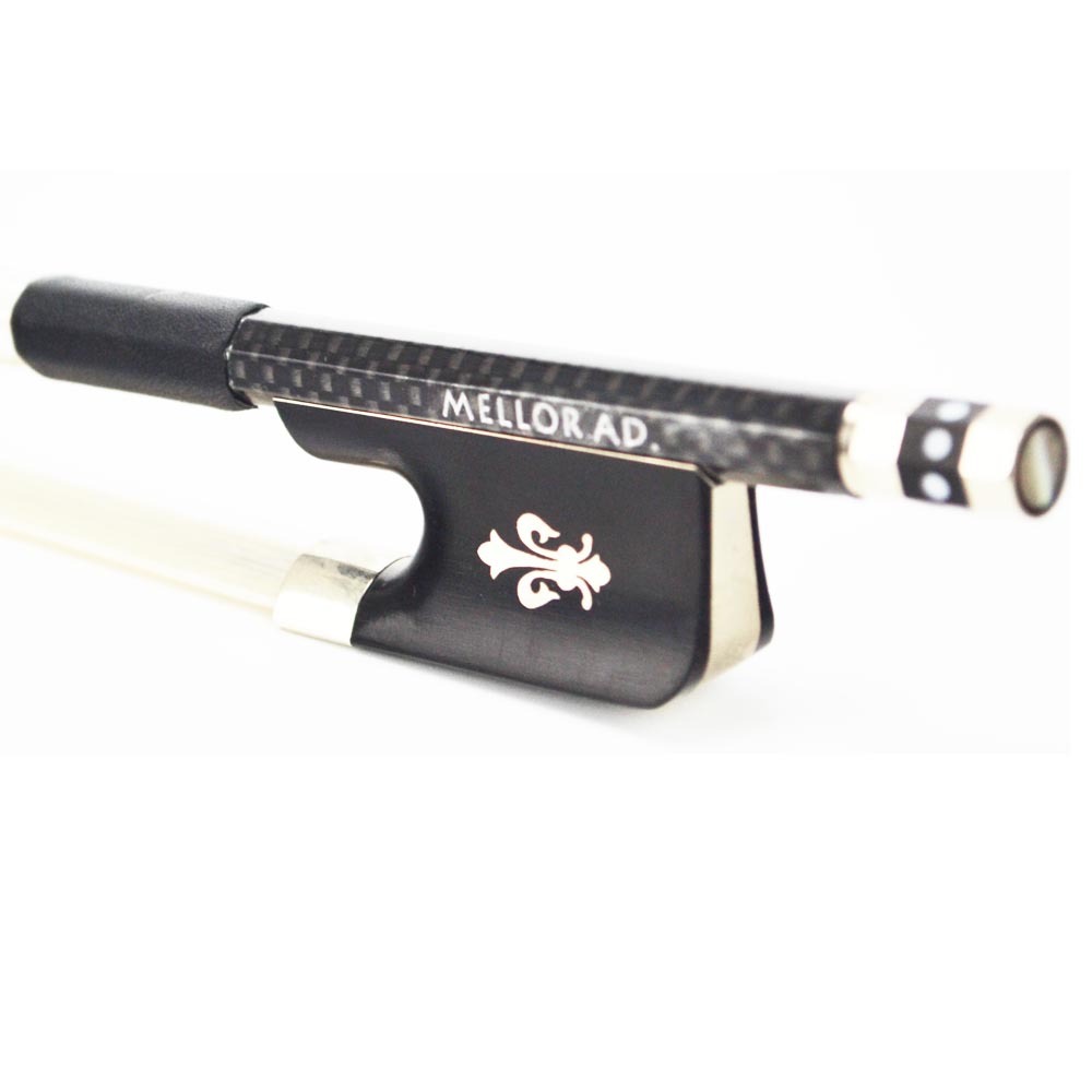 Textured Carbon Fiber Cello Bow Pernambuco Performance MELLOR A3C