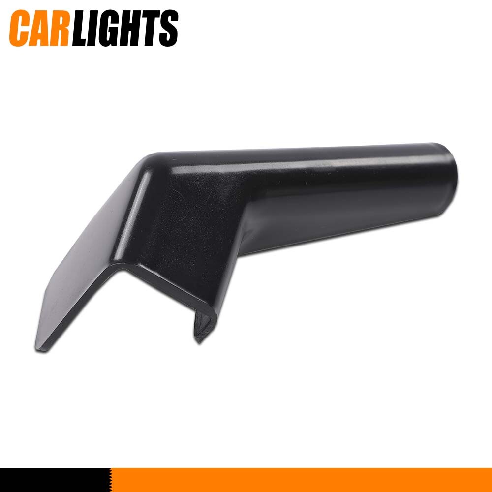 4PCS RV Rain Gutter Spout Long Version Black Left & Right Driver & Passenger