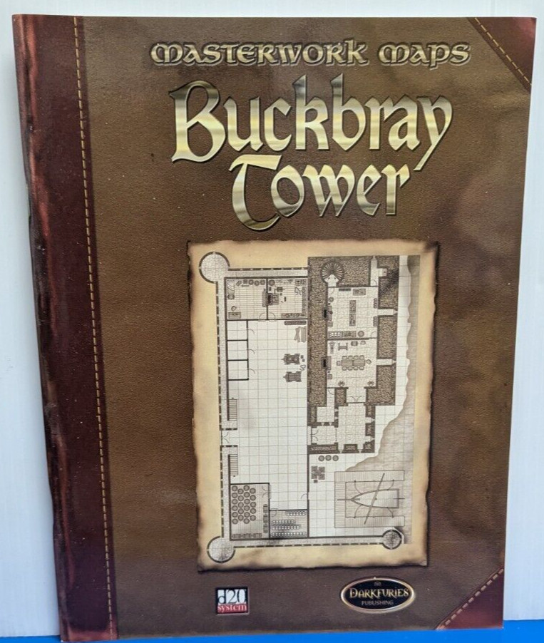 MASTERWORK MAPS STRONGHOLDS - CHASBIN KEEP - BUCKBRAY TOWER - INNS DARKFURIES