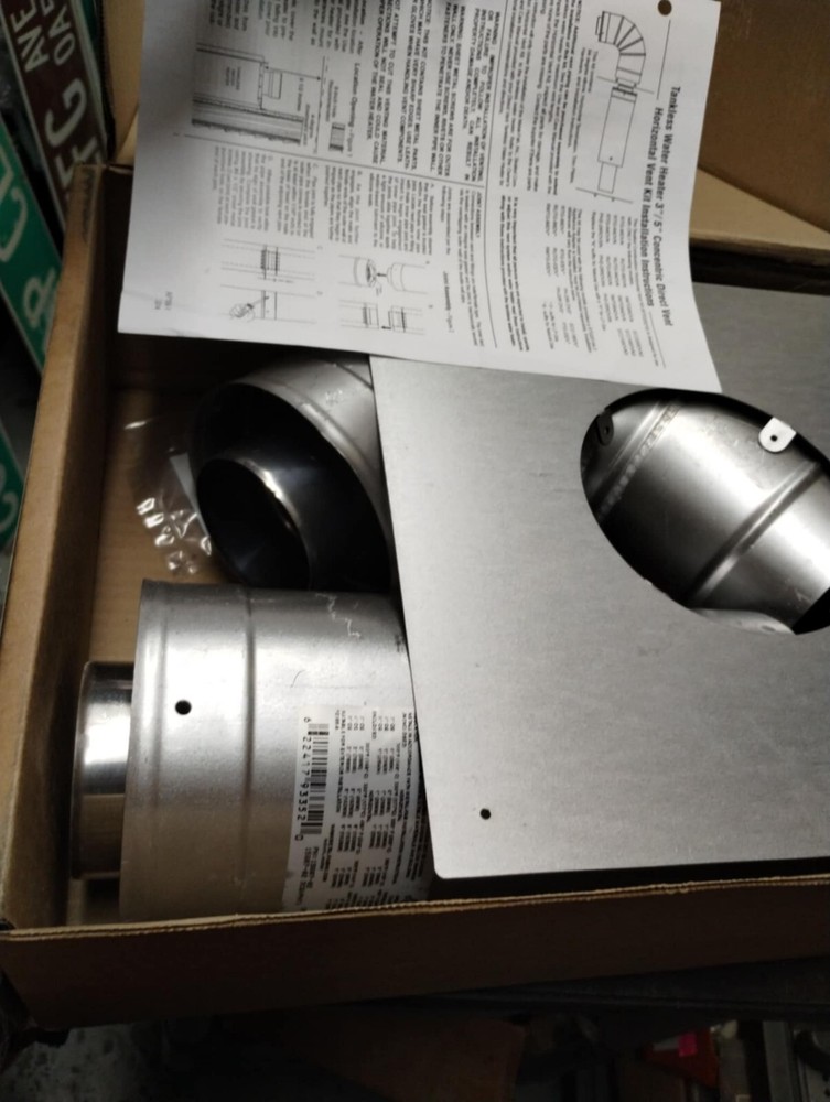 Rheem Horizontal Stainless Steel Concentric Termination Vent Kit RTG20210