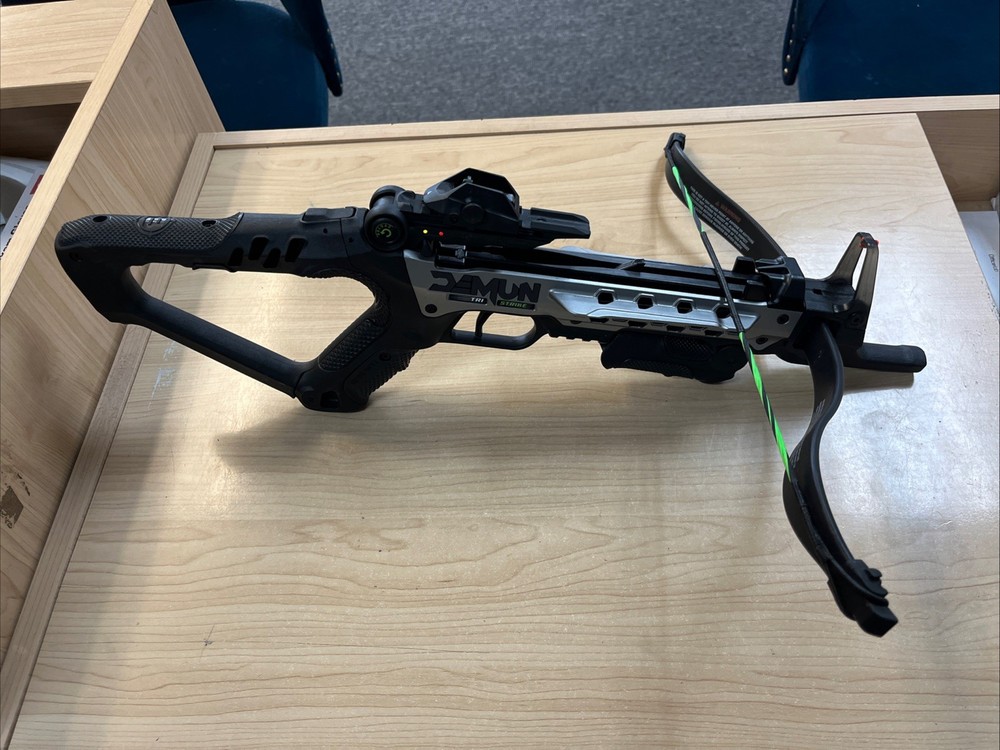 Barnett Demun Tri Strike Crossbow - Black