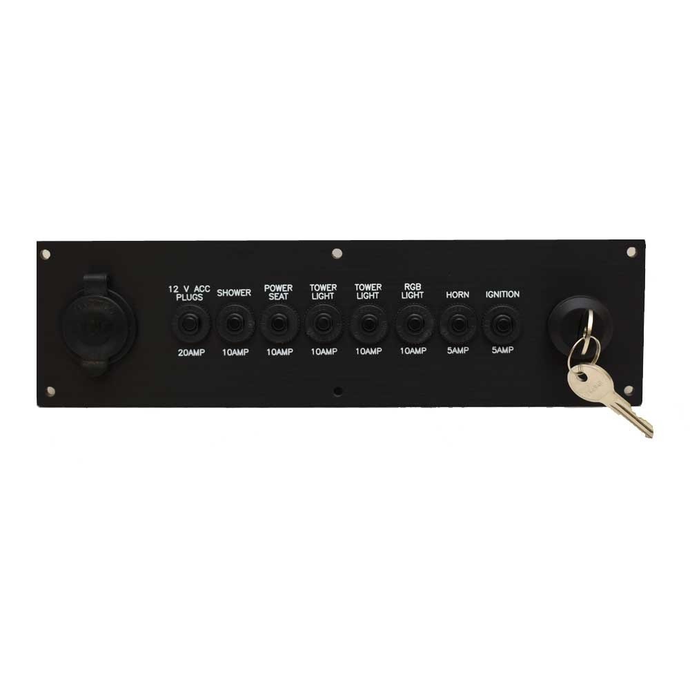 Malibu Boat Breaker Ignition Panel 3912116 | Black