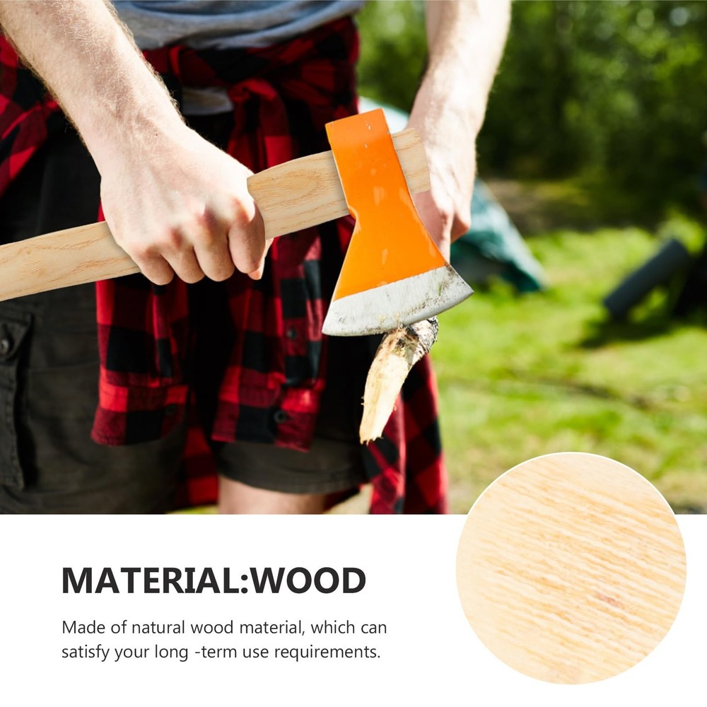 DOITOOL 14.17In Hickory Handle Replacement for Hatchet Durable Wood Handle fo...