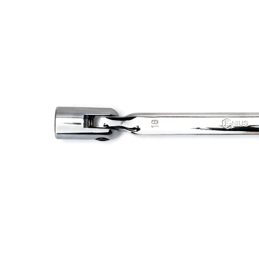 Genius Tools Double Flexible Socket Wrenches -Mirror Finish 18 x 19 mm - 501819