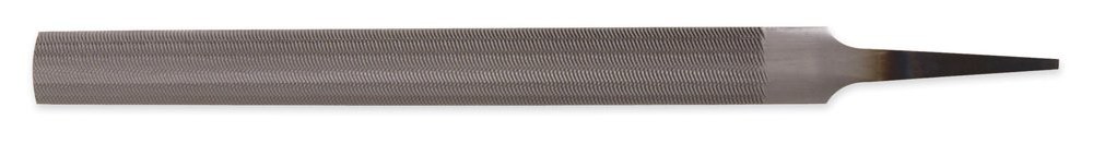 Hand File (Carded), American Pattern, Double Cut, Half-Round, Coarse, 8" Length