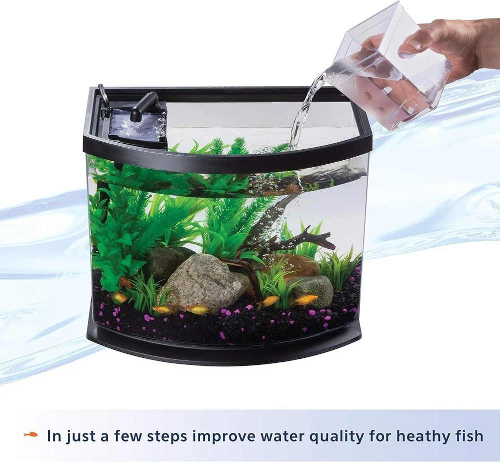 MiniBow Small Aquarium Kit with LED, 5 Gallon-