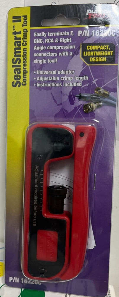 Platinum Tools SealSmart II Compression Crimp Tool P/N 16220C
