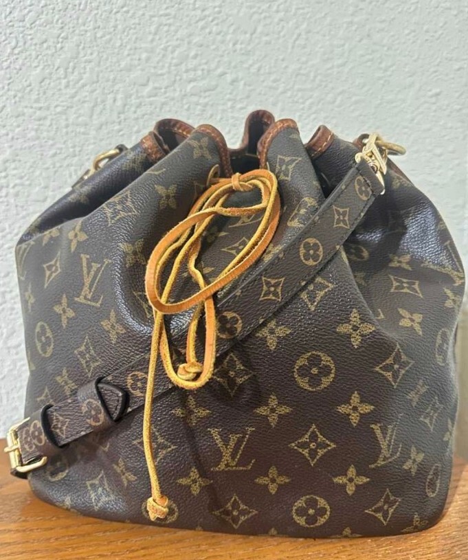 Leather Drawstring Replacement Strap Good For Drawstring Bucket Large/Petite Noe