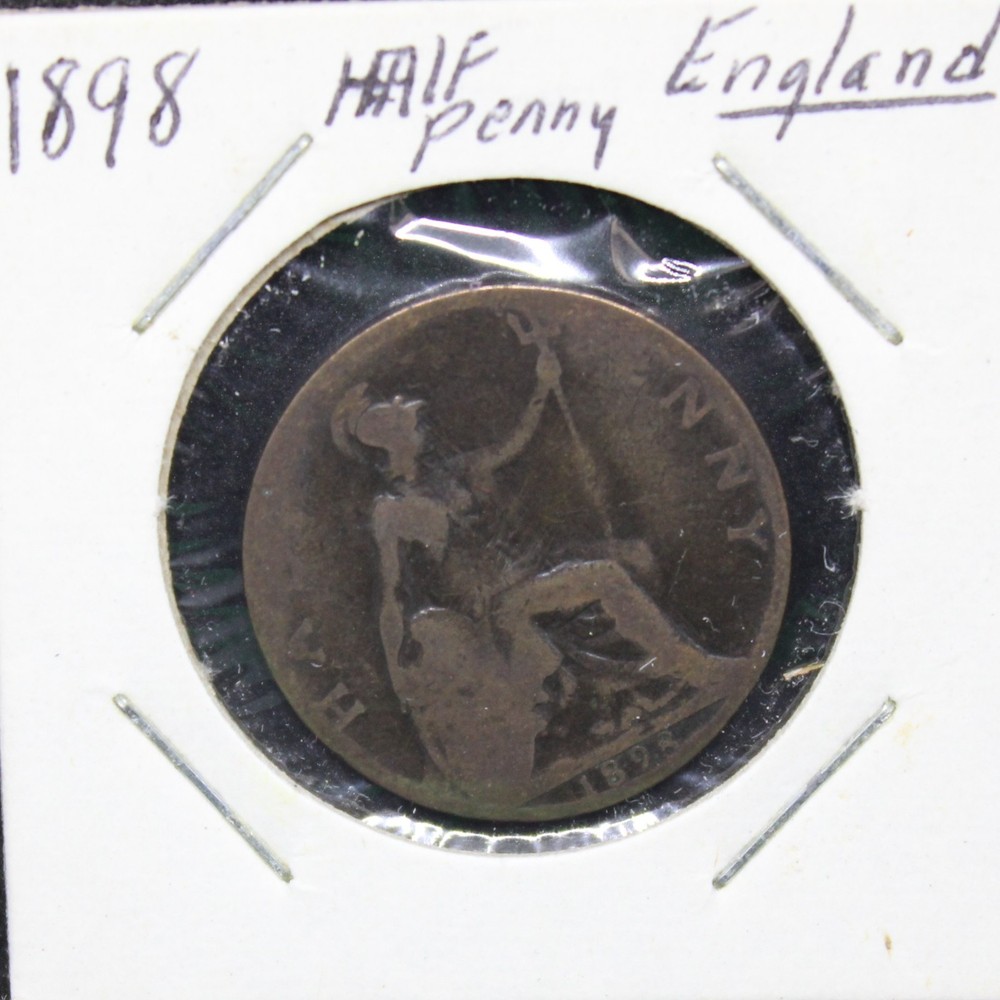 1898 Great Britain Half Penny