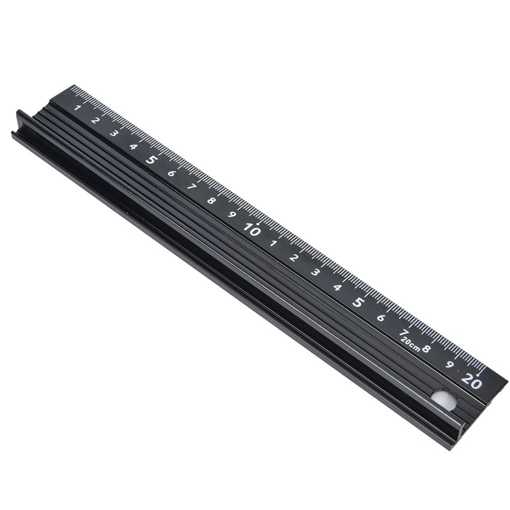 (20cm)Cutting Ruler L Type Measuring Tool Hardware Accessory For Length New