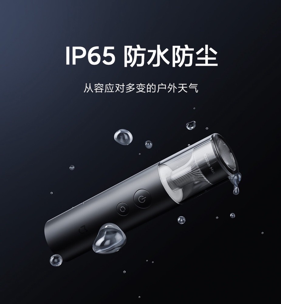 Xiaomi Mijia Multi-functional Portable Torch LED Flashlight