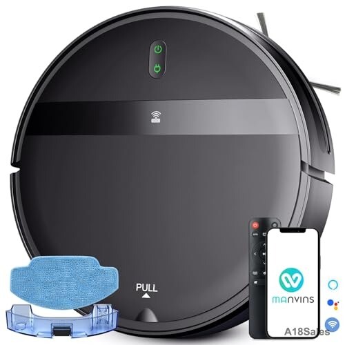 MANVINS Robot Vacuum and Mop Combo
