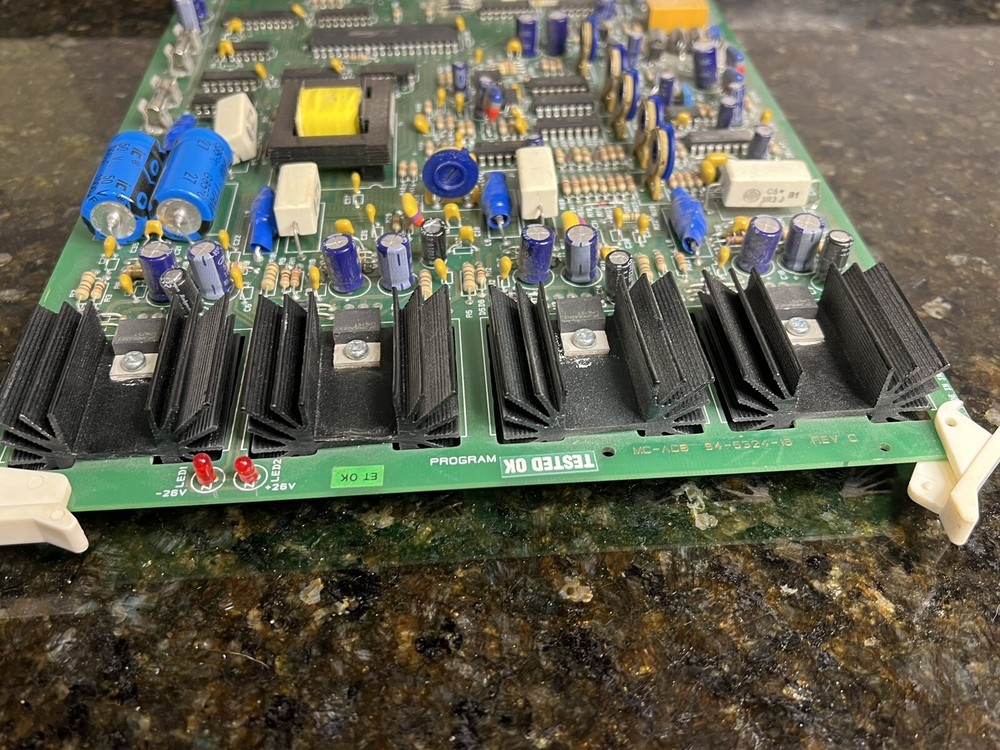 Bogen Multicom 2000 Analog Card MCACB Intercom System Used AS IS #3