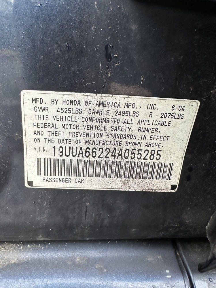 TL 2004 Wiper Arm OEM