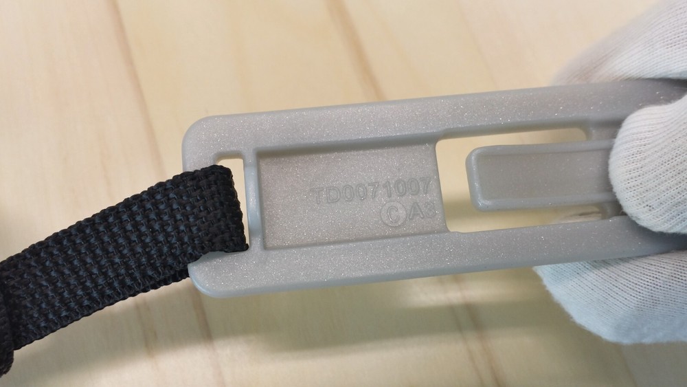 Backrest Lock + Fabric Clips + Handle Caps from Stroller Chicco Bravo 30 TS
