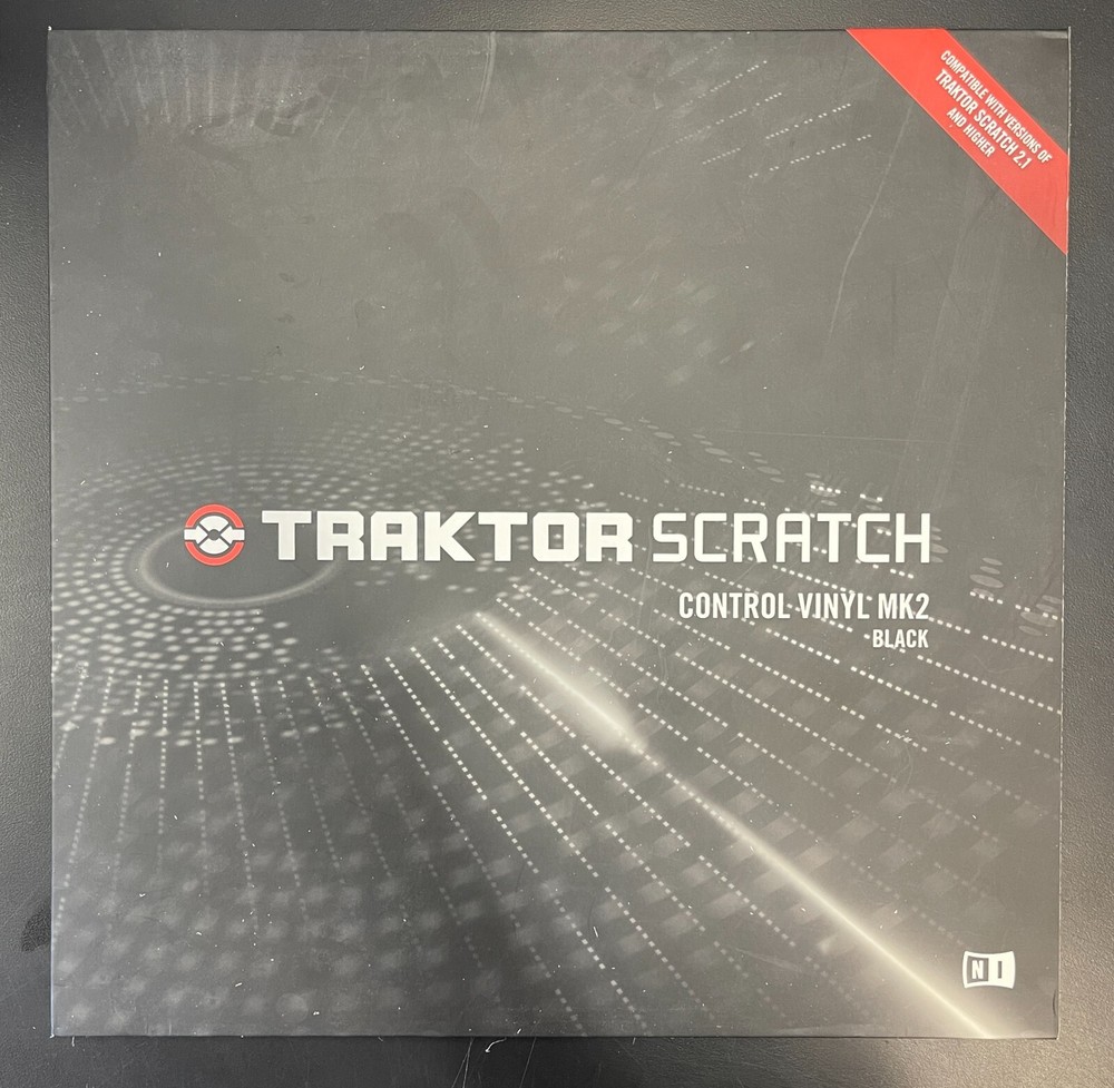 Native Instruments Traktor Scratch Control Vinyl MK2 Black