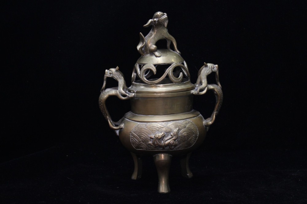 Chinese Metal Incense Burner