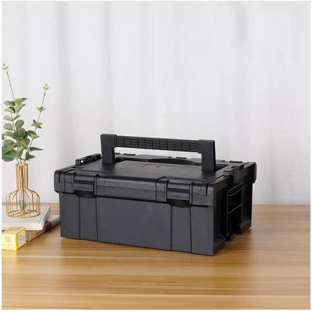 POCHY Solid Tool Box Tool Boxes Plastic Toolbox Organizer Tool Kit Portable Hard