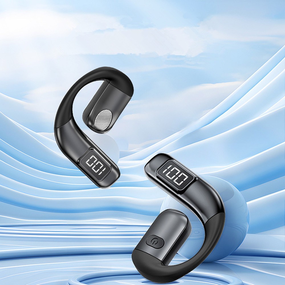 Bluetooth 5.5 Wireless Headset Driving Trucker Earbuds Noise Cancelling