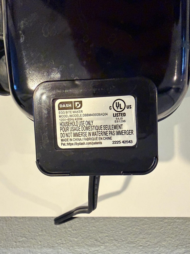 Dash Egg Bite Maker