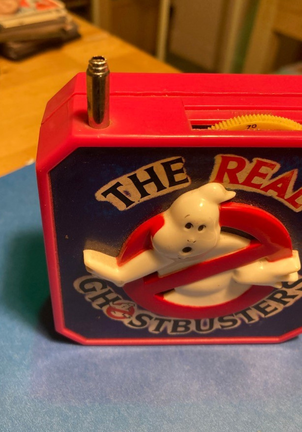 REAL GHOSTBUSTER TRANSISTOR RADIO