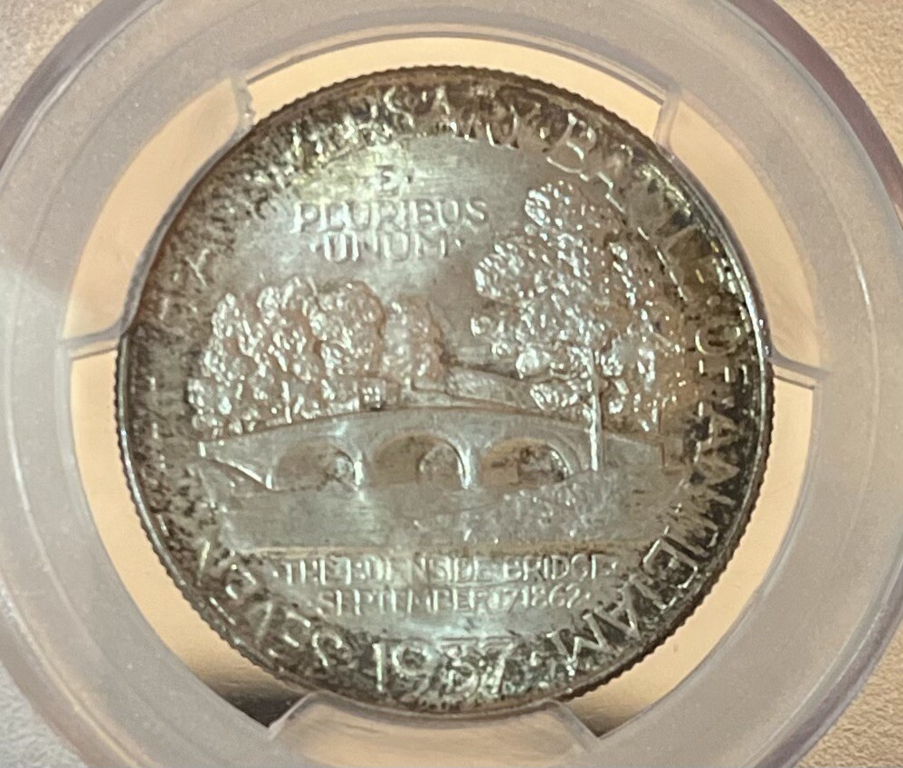 1937 PCGS MS66 Antietam Commemorative Silver Half Dollar