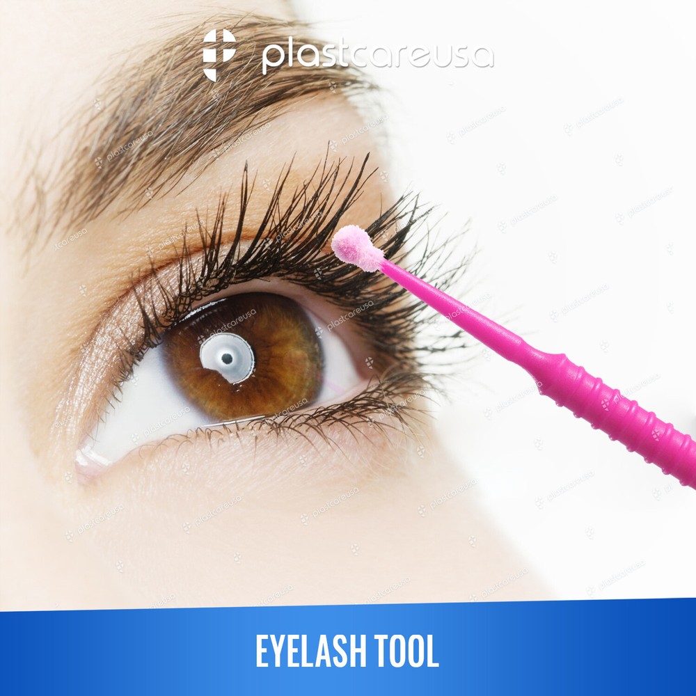 400 (4 Kegs) Blue Micro Brushes Regular Tips, Lash Tools Brush Makeup Eyelash