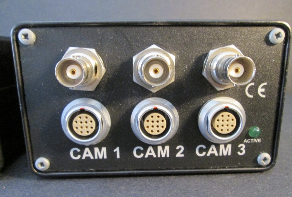 Two (2) OXFORD METRICS MOTION CAPTURE 3 Camera Interface Units Great Condition