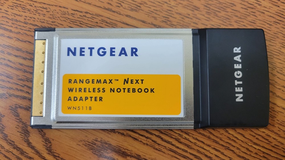 Netgear WN511B Rangemax Wireless N PCMCIA Adapter