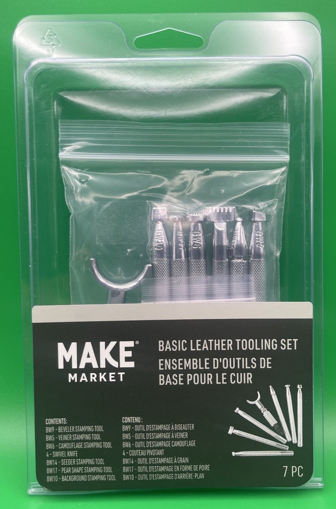 Basic Leather Tooling Set by Make Market 7pc (249784)