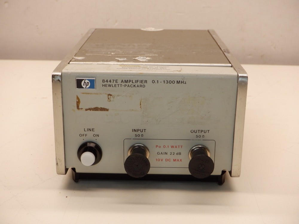 HP 8447E WIDE BAND AMPLIFIER