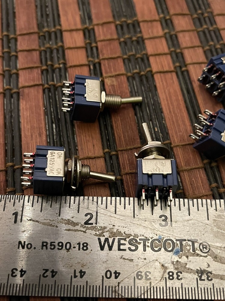 toggle switch On On (5 Pcs)