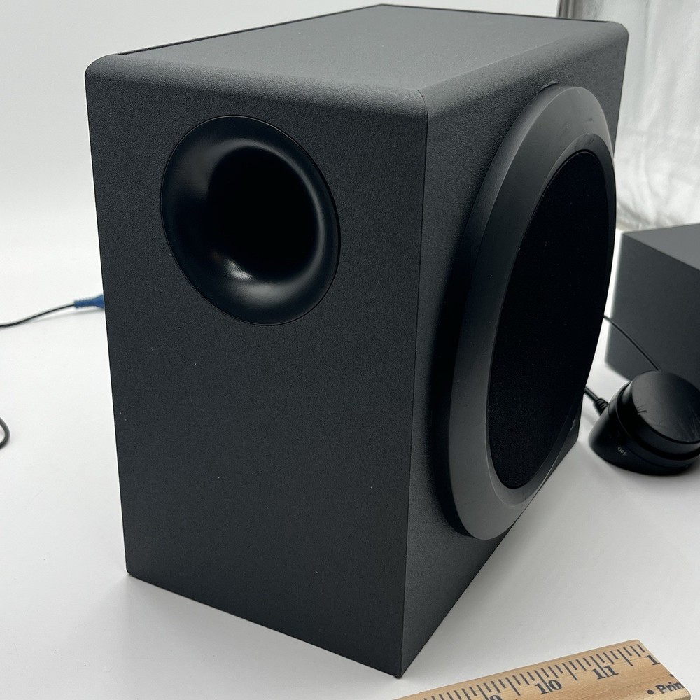 2.1 PC Studio Speaker System With Subwoofer 80W Logitech Tested