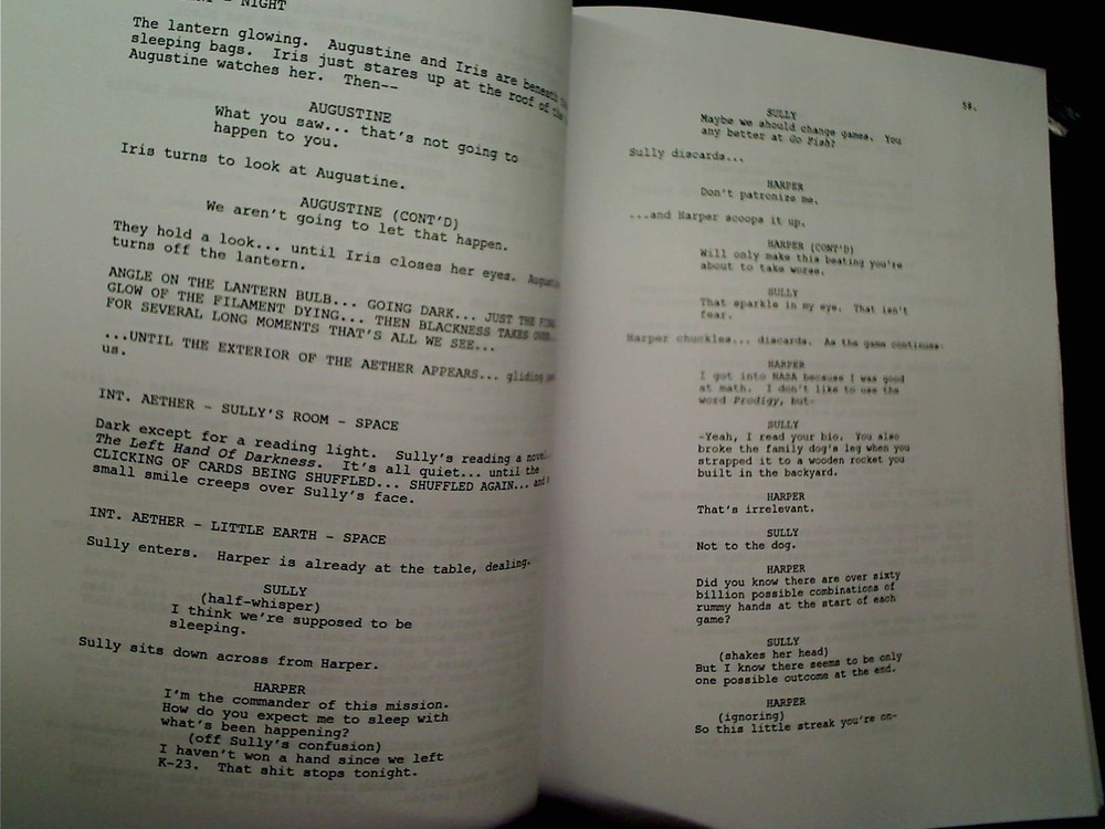 good morning, midnight - SCRIPT BY MARK L. SMITH, MADE INTO THE MIDNIGHT SKY